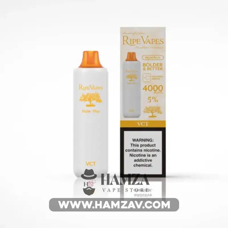 Ripe Vapes Palm Plus 4000 Puff VCT - رايب فيب بالم بلس 4 ألاف بف في سى تى - 4000 / 5% - Disposable