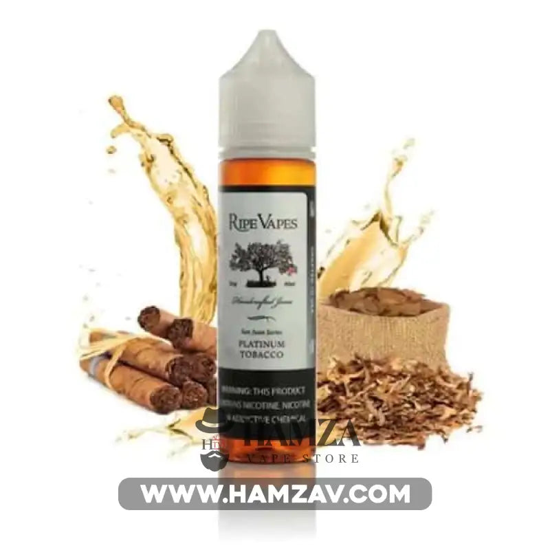 Ripe Vapes Platinum Tobacco - رايب فيبز خليط من انواع التوباكو Premium Liquid