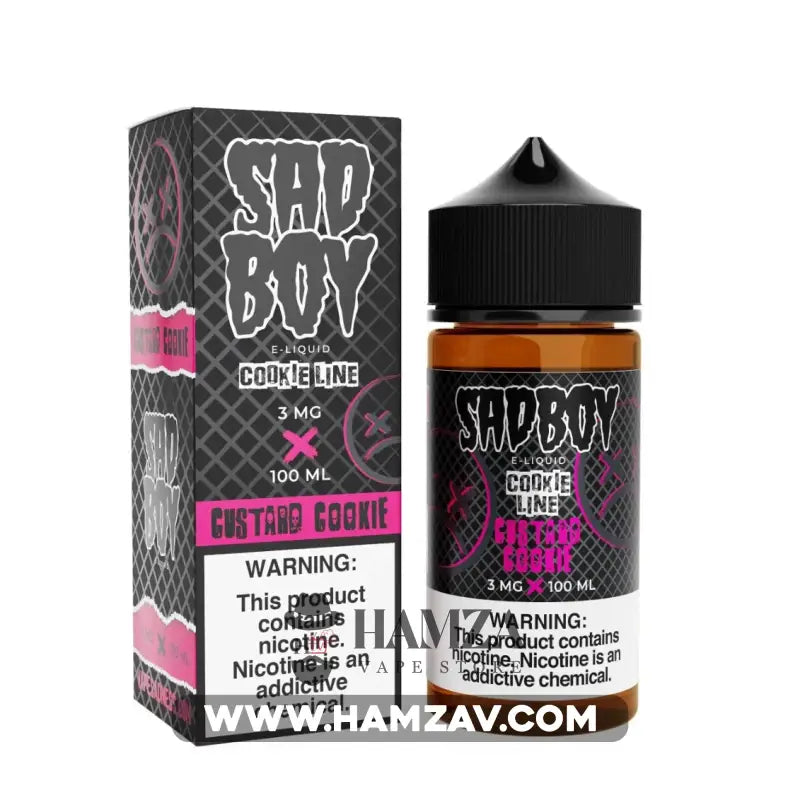 Sadboy E-Liquid Custard Cookie - ساد بوي كوكيز كاسترد Premium Liquid
