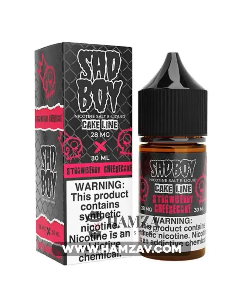 Sadboy Saltnic Strawberry Cheesecake - ساد بوي سولت تشيز كيك فراولة Premium Liquid