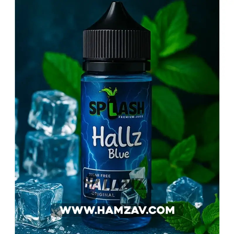 Splash Blue Mint Ice - سبلاش بلو مينت ساقع - DL (100ML) / 3mg - Egyptian Liquid
