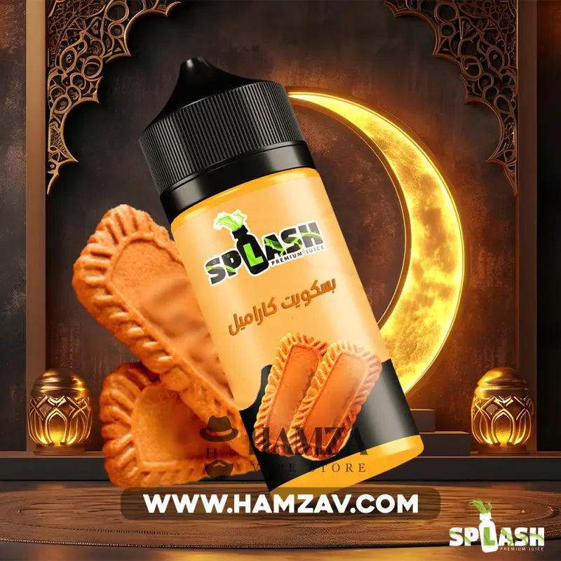 Splash Caramel Biscuits - سبلاش بسكويت كاراميل Egyptian Liquid