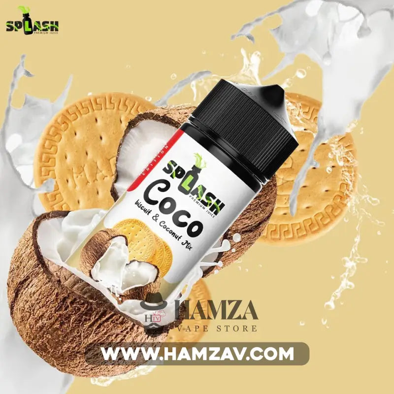 Splash Coco Biscuit Coconut - Egyptian Liquid