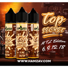 Splash Top Secret - سبلاش توباكو كريمي Egyptian Liquid