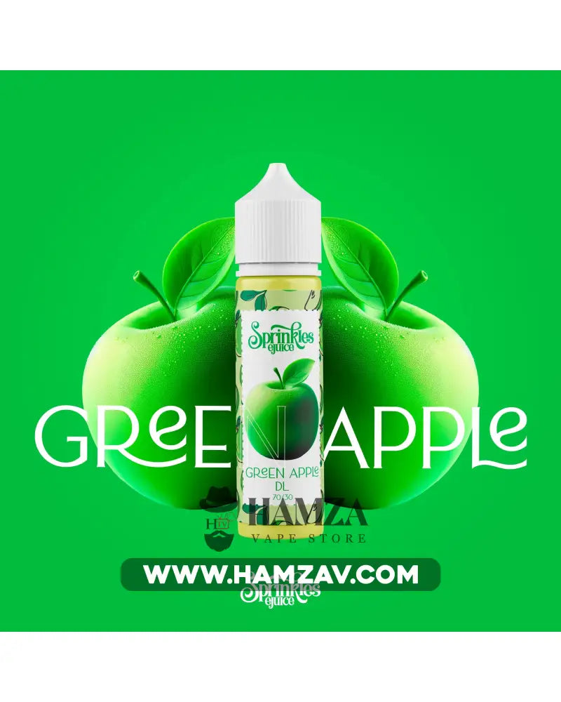 Sprinkles E Juice Green Apple - سبرينكلز تفاح اخضر Egyptian Liquid