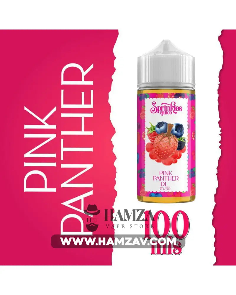 Sprinkles E Juice Ice Pink Panther - سبرينكلز ميكس توت ساقع Dl (100Ml) / 3Mg Egyptian Liquid