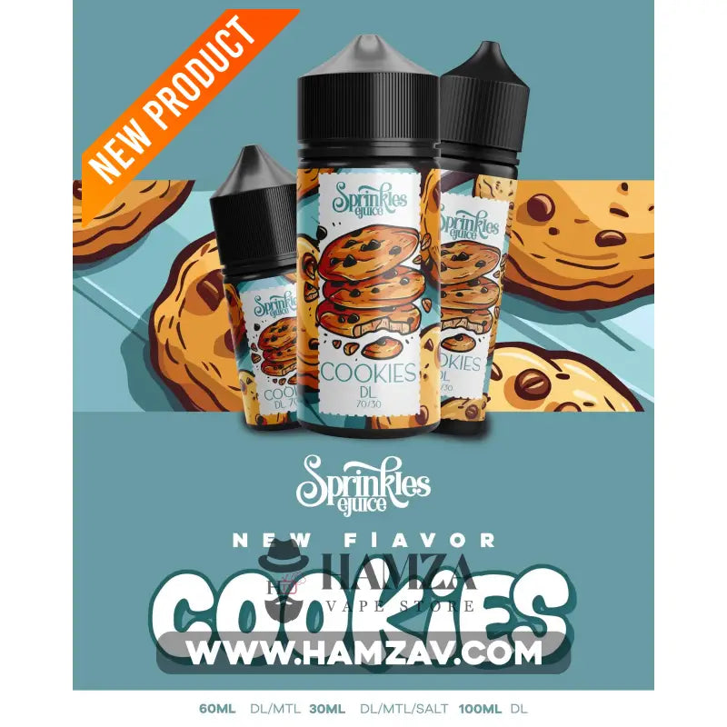 Sprinkles E Juice SaltNic Cookies - سبرينكلز سولت نيكوتين كوكيز - Egyptian Liquid
