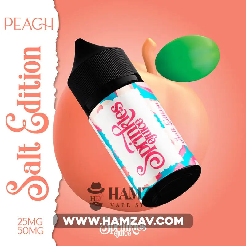 Sprinkles E Juice Saltnic Ice Peach - سبرينكلز سولت خوخ ساقع Egyptian Liquid