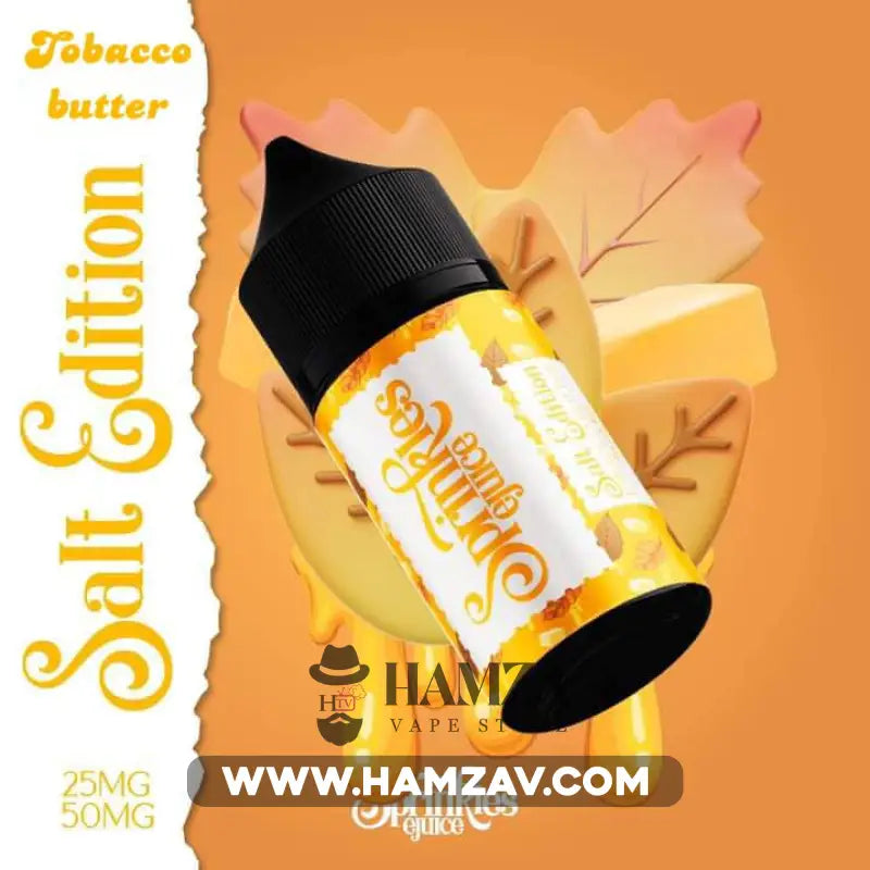 Sprinkles E Juice Saltnic Tobacco Butter - سبرينكلز سولت توباكو زبدة Egyptian Liquid