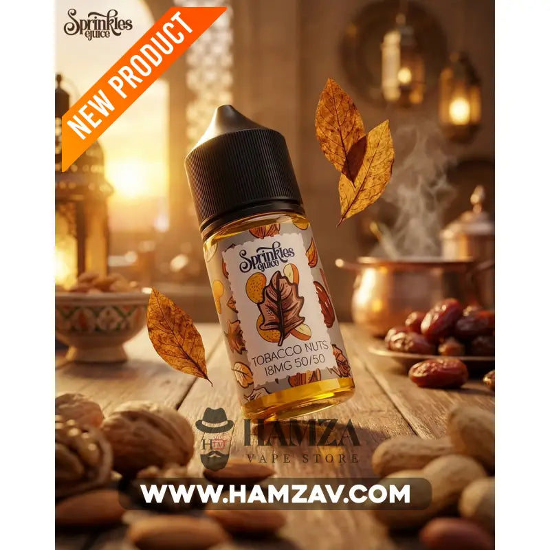 Sprinkles E Juice Tobacco nuts - سبرينكلز توباكو مكسرات - Egyptian Liquid