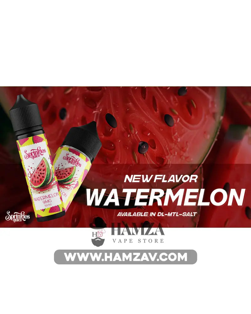 Sprinkles E Juice Watermelon - سبرينكلز بطيخ Egyptian Liquid