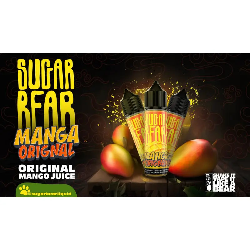 Sugarbear Saltnic Manga Original - شوجر بير سولت مانجا اورجينال Egyptian Liquid