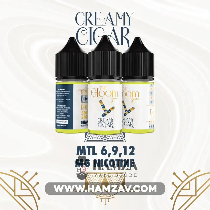 The Gloom Creamy Cigar - Egyptian Liquid