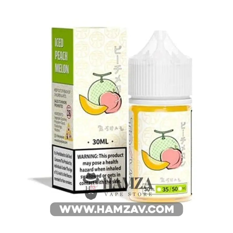 Tokyo E Juice Saltnic Iced Peach Melon - طوكيو سولت خوخ شمام ساقع Premium Liquid