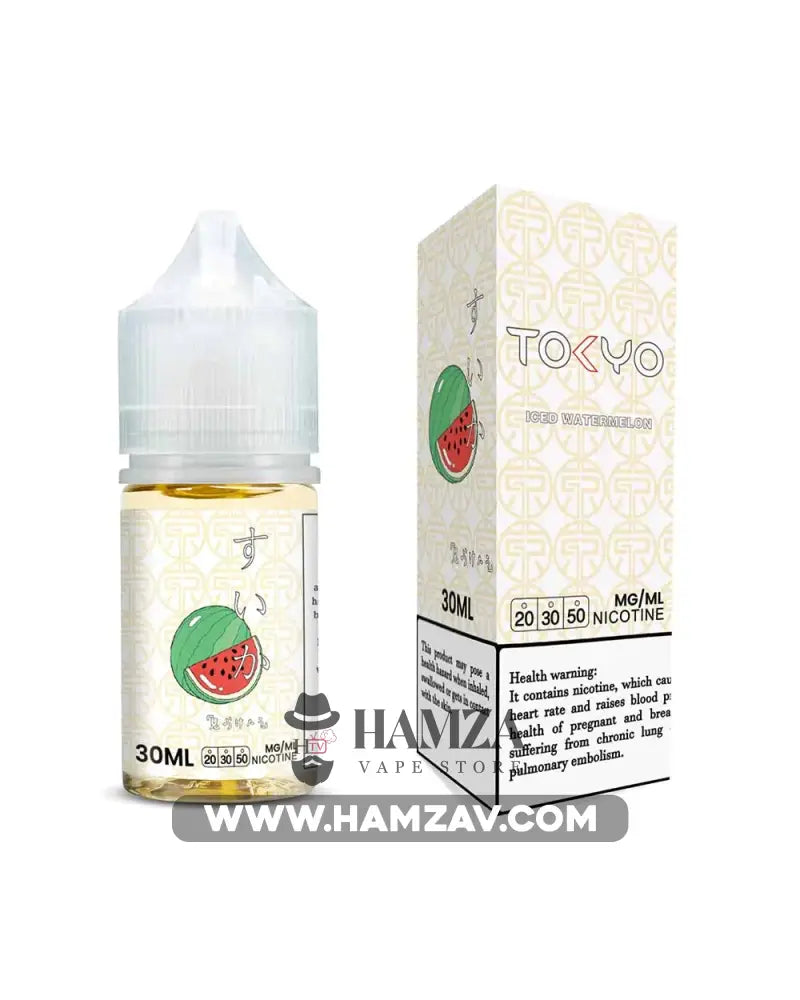 Tokyo E Juice Saltnic Iced Watermelon - طوكيو سولت بطيخ ساقع Premium Liquid