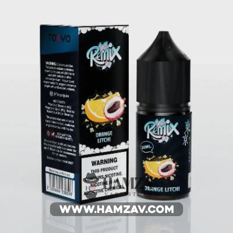 Tokyo E Juice Saltnic Remix Orange Litchi - طوكيو سولت ريمكس برتقال ليتشي ساقع Premium Liquid