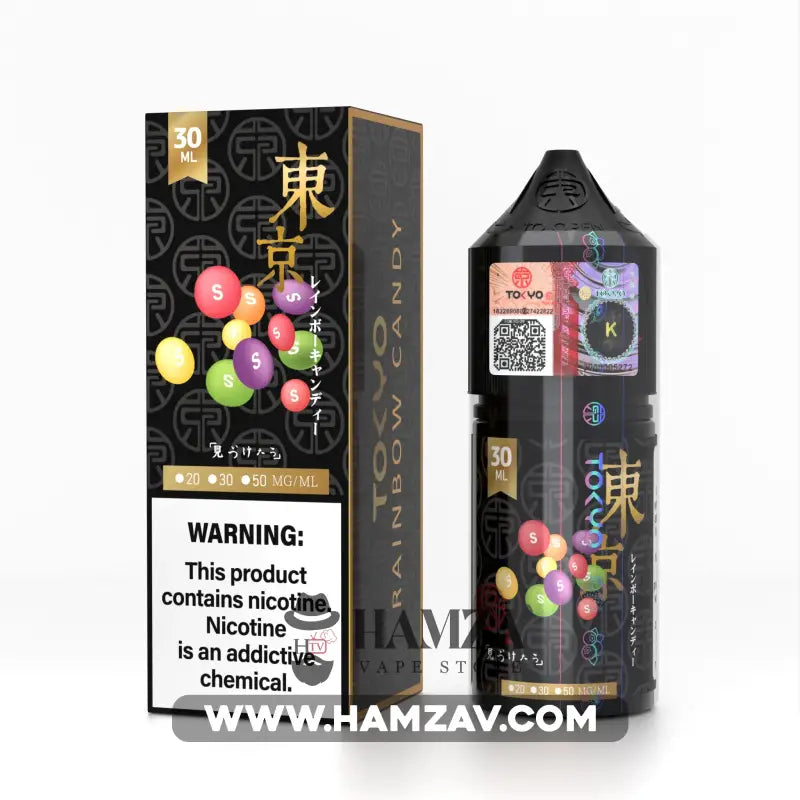 Tokyo E Juice Saltnic Remix Rainbow Candy - طوكيو سولت ريمكس كاندي فواكه Premium Liquid