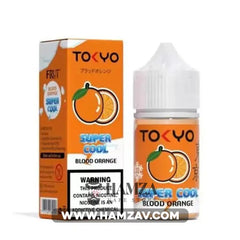 Tokyo E Juice Saltnic Super Cool Blood Orange - طوكيو سولت سوبر كوول برتقال ساقع Premium Liquid