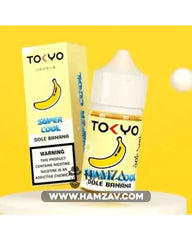 Tokyo E Juice Saltnic Super Cool Dole Banana - طوكيو سولت سوبر كوول موز ساقع Premium Liquid