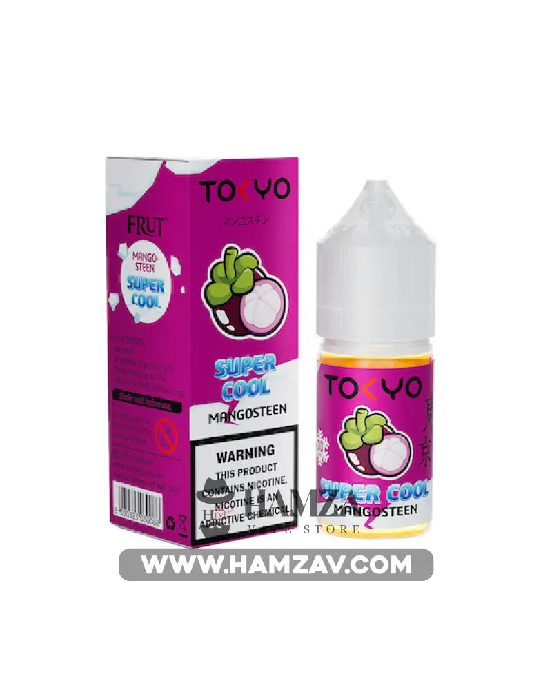 Tokyo E Juice Saltnic Super Cool Mangosteen - طوكيو سولت سوبر كوول مانغوستين ساقع Premium Liquid