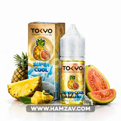 Tokyo E Juice SaltNic Super Cool Pineapple guava - طوكيو سولت سوبر كوول أناناس جوافة - Premium Liquid