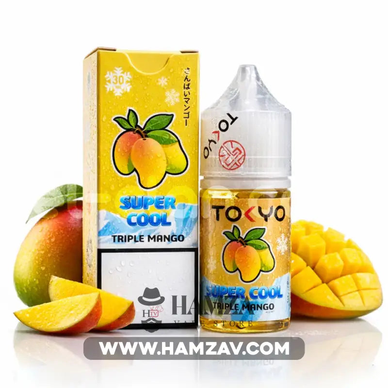 Tokyo E Juice SaltNic Super Cool Triple mango - طوكيو سولت سوبر كوول تريبل مانجو - Premium Liquid