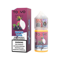 Tokyo E Juice SaltNic Super Cool Dragon fruit blackcurrant - طوكيو سولت سوبر كوول دراجون فروت بلاك كارنت