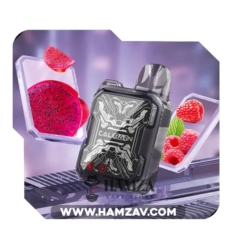 Uwell Caliburn Bar Disposable B6000 Puffs Dragon Fruit Berry - يوويل كاليبرن بار