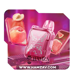 Uwell Caliburn Bar Disposable B6000 Puffs Peach Watermelon - يوويل كاليبرن بار بي