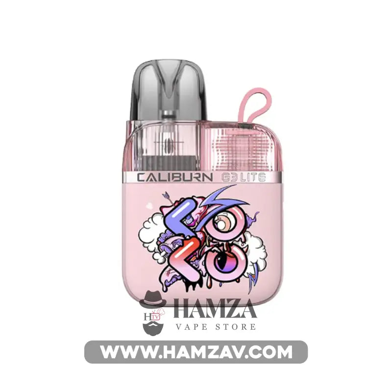 Uwell Caliburn G3 Lite KOKO Pod - يوويل كاليبرن جي 3 لايت كوكو بود Graffiti Pink MTL Pods