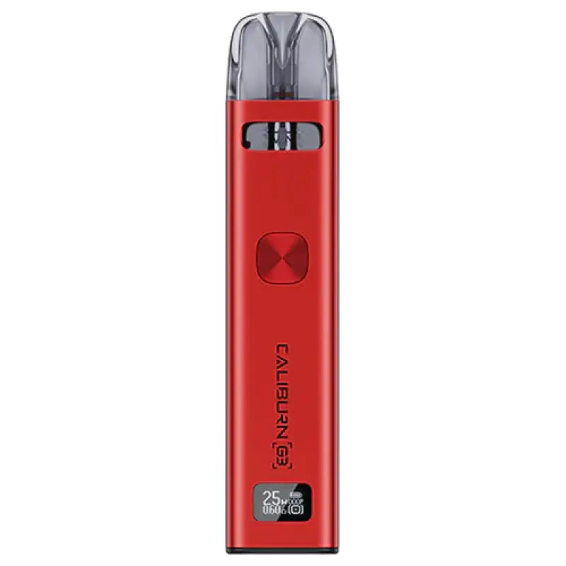 Uwell Caliburn G3 Pod - 3 Red Mtl Pods