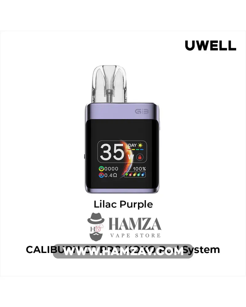 Uwell Caliburn G3 Pro Koko Pod - يوويل كاليبرن جي ٣ برو كوكو بود Lilac Purple Mtl Pods