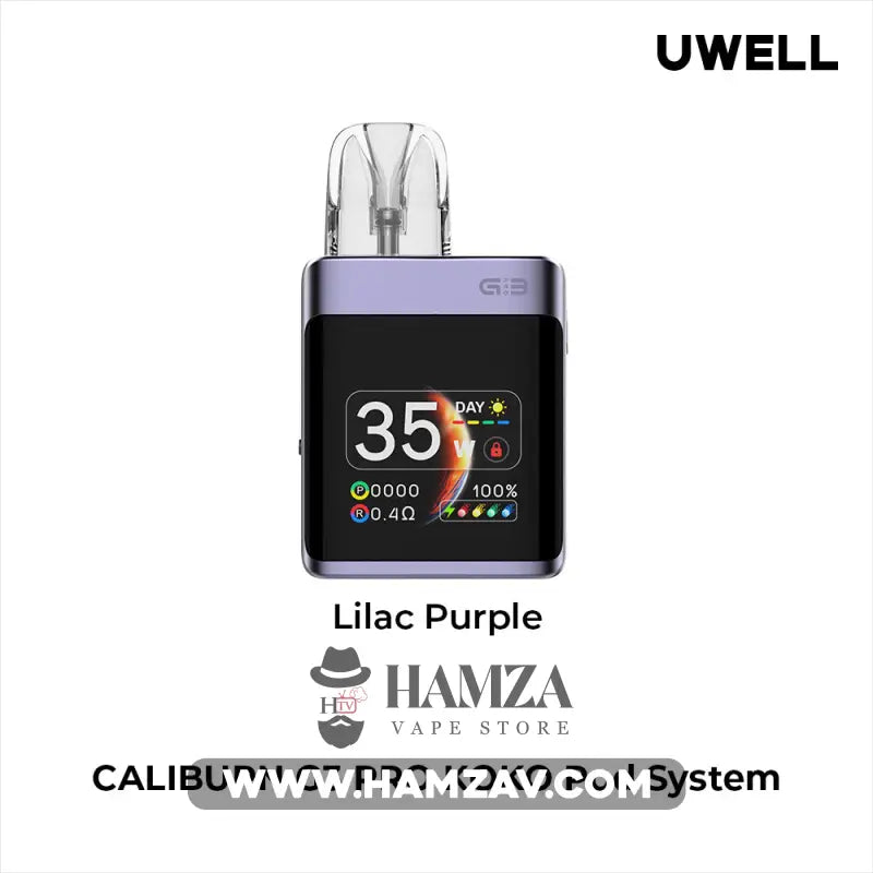 Uwell Caliburn G3 Pro Koko Pod - يوويل كاليبرن جي ٣ برو كوكو بود Lilac Purple Mtl Pods