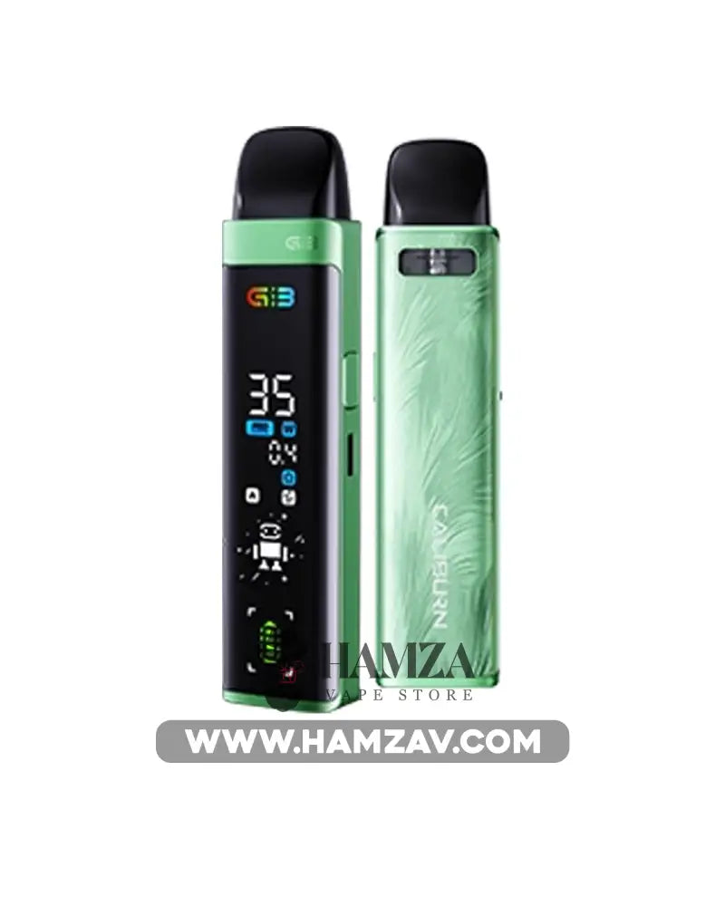 Uwell Caliburn G3 Pro Pod - يوويل كاليبرن جي ٣ برو بود Emerald Green Mtl Pods