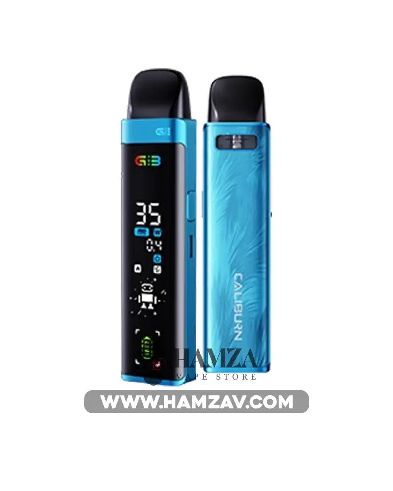 Uwell Caliburn G3 Pro Pod - يوويل كاليبرن جي ٣ برو بود Pacific Blue Mtl Pods