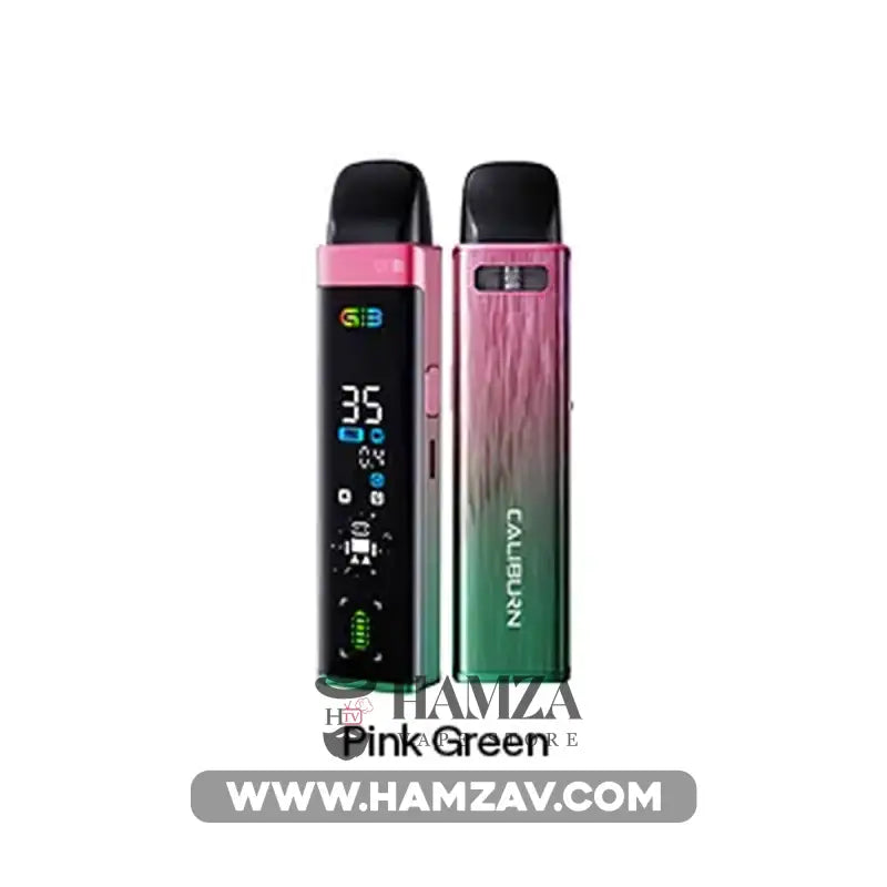 Uwell Caliburn G3 PRO Pod - يوويل كاليبرن جي ٣ برو بود Pink Green MTL Pods