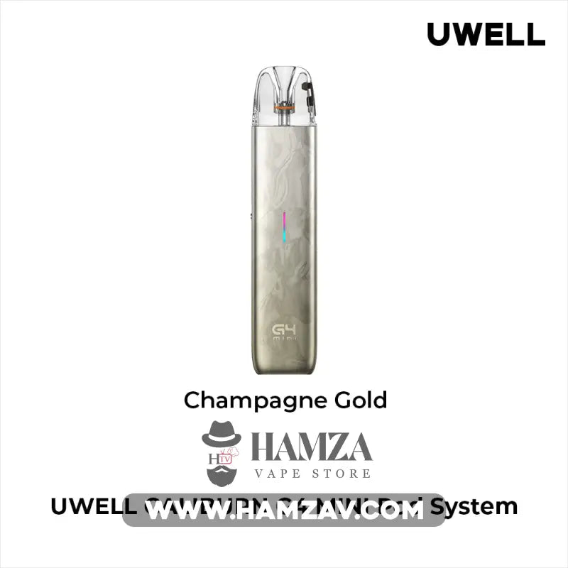 Uwell Caliburn G4 Mini Pod - يوويل كاليبرن جي ٤ ميني بود Champagne Gold MTL Pods