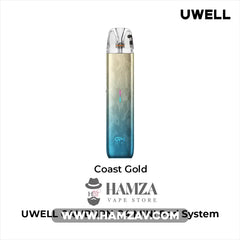 Uwell Caliburn G4 Mini Pod - يوويل كاليبرن جي ٤ ميني بود Coast Gold MTL Pods