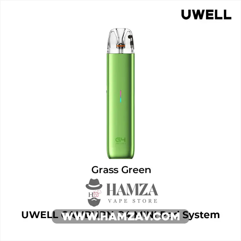 Uwell Caliburn G4 Mini Pod - يوويل كاليبرن جي ٤ ميني بود Grass Green MTL Pods