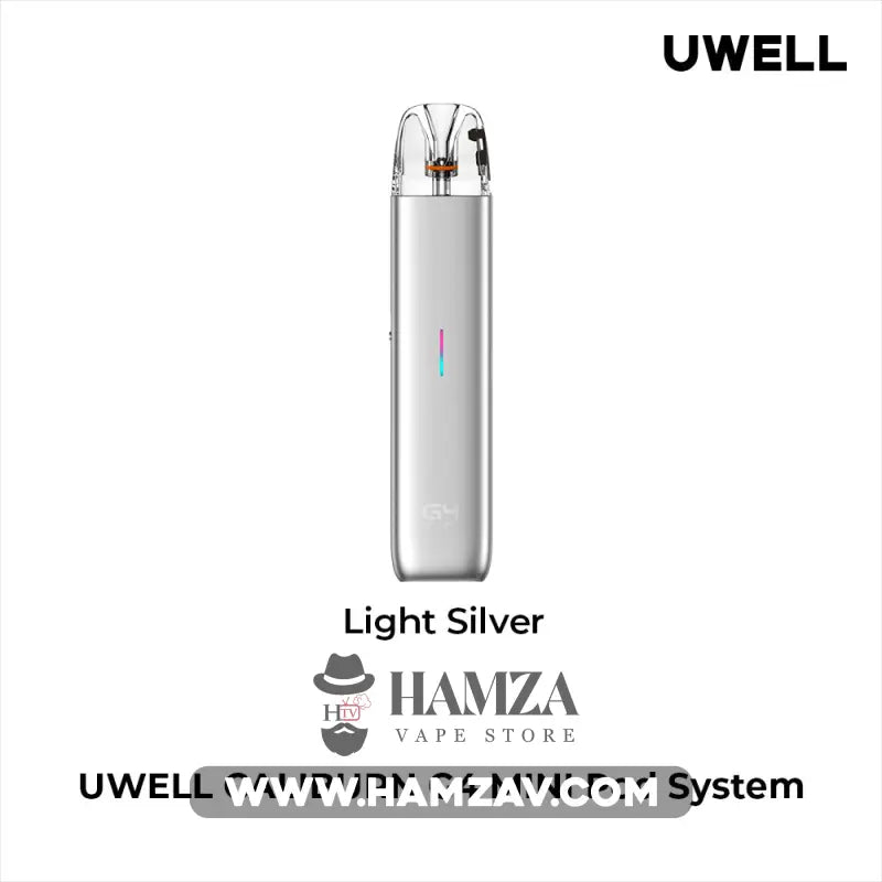 Uwell Caliburn G4 Mini Pod - يوويل كاليبرن جي ٤ ميني بود Light Silver MTL Pods