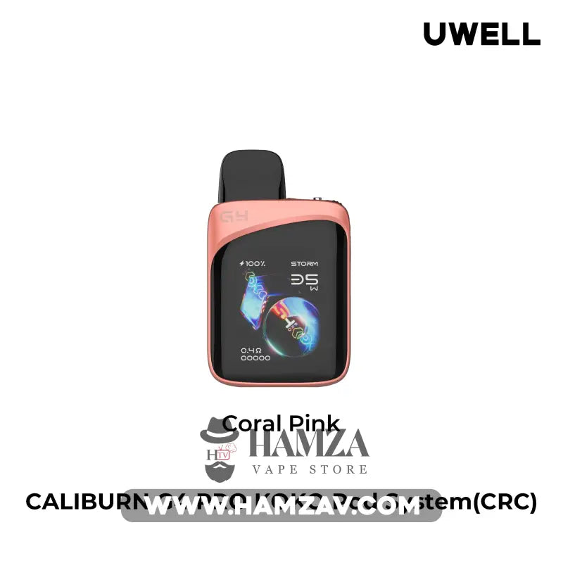 Uwell Caliburn G4 PRO KOKO Pod - يوويل كاليبرن جي 4 برو كوكو بود Coral Pink MTL Pods