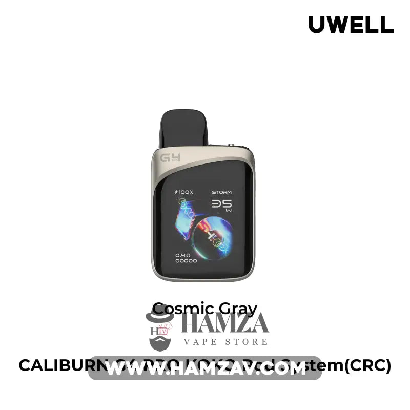 Uwell Caliburn G4 PRO KOKO Pod - يوويل كاليبرن جي 4 برو كوكو بود Cosmic Gray MTL Pods