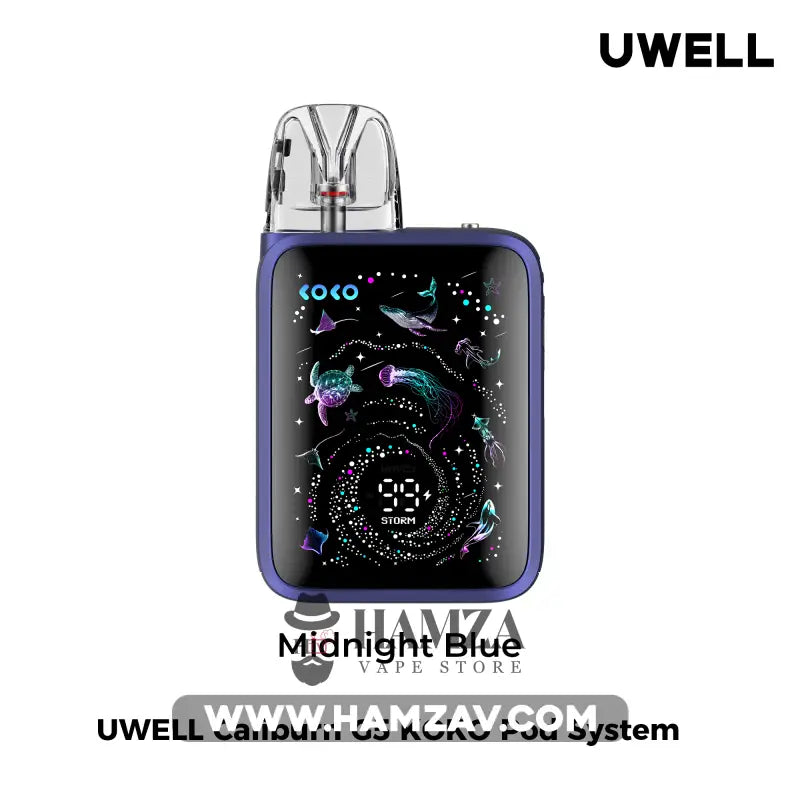 Uwell Caliburn G5 Koko Pod - يوويل كاليبرن جي 5 كوكو بود - Midnight Blue - MTL Pods