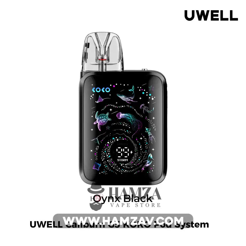 Uwell Caliburn G5 Koko Pod - يوويل كاليبرن جي 5 كوكو بود - Oynx Black - MTL Pods
