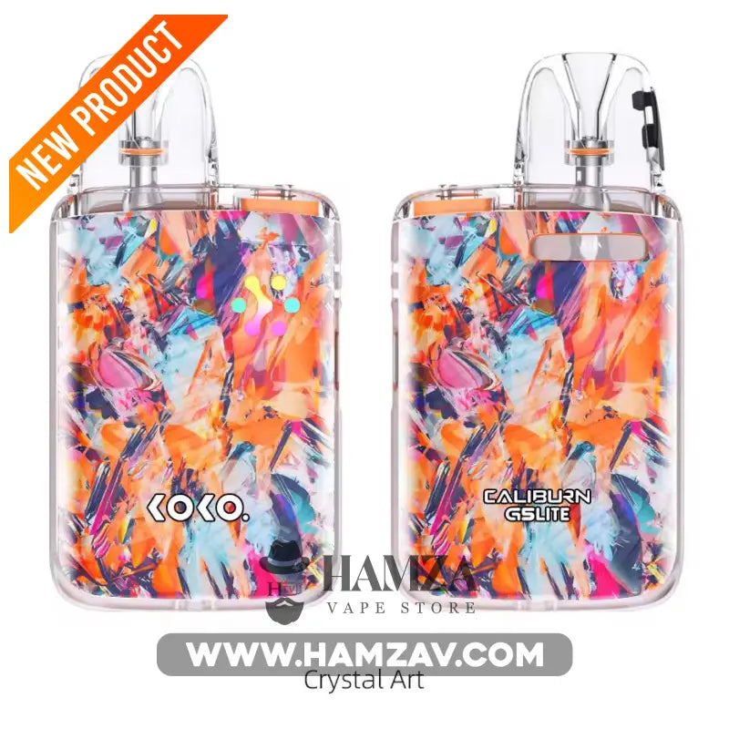 Uwell Caliburn G5 Lite Koko Pod - يوويل كاليبرن جي 5 لايت كوكو بود - Crystal Art - MTL Pods
