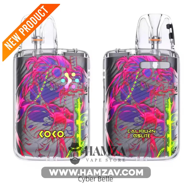 Uwell Caliburn G5 Lite Koko Pod - يوويل كاليبرن جي 5 لايت كوكو بود - Cyber Belle - MTL Pods