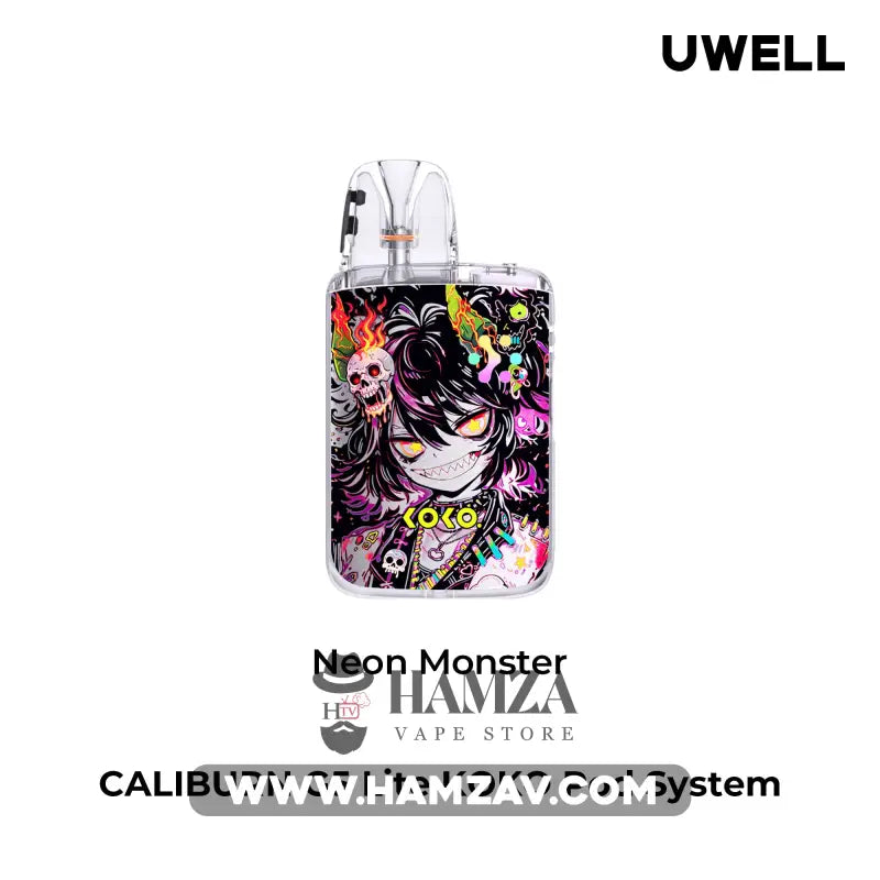 Uwell Caliburn G5 Lite Koko Pod - يوويل كاليبرن جي 5 لايت كوكو بود - Neon Monster - MTL Pods