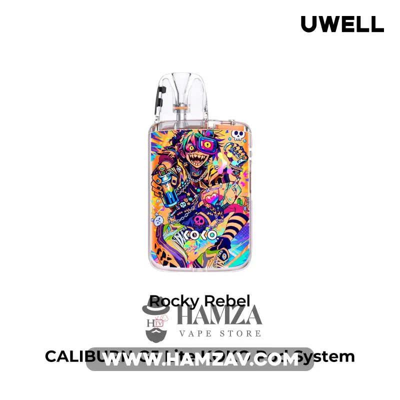 Uwell Caliburn G5 Lite Koko Pod - يوويل كاليبرن جي 5 لايت كوكو بود - Rocky Rebel - MTL Pods