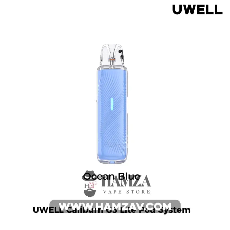 Uwell Caliburn G5 Lite Pod with Lanyard - يوويل كاليبرن جي 5 لايت بود مع لانيارد - Ocean Blue - MTL Pods
