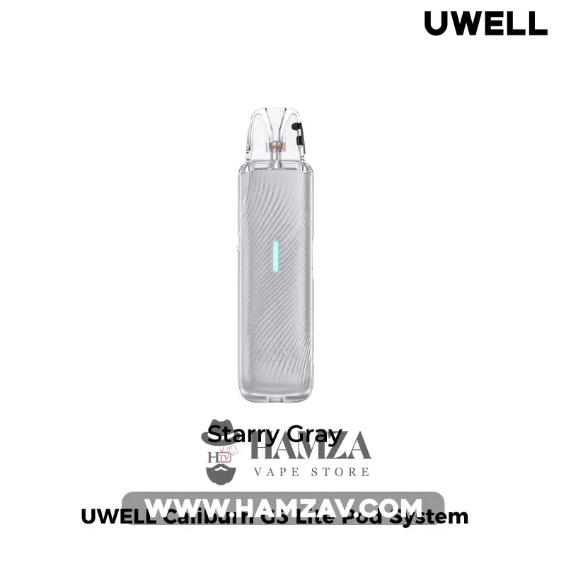 Uwell Caliburn G5 Lite Pod with Lanyard - يوويل كاليبرن جي 5 لايت بود مع لانيارد - Starry Gray - MTL Pods